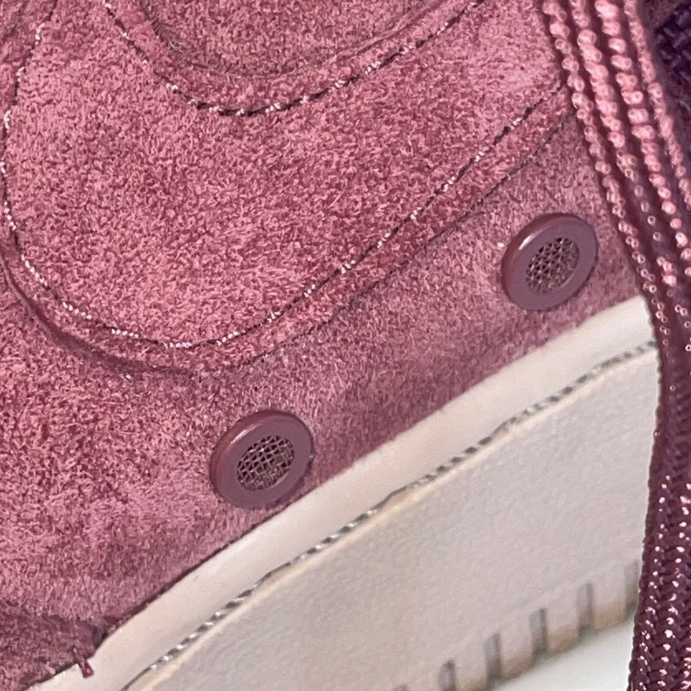 Nike Air Force 1 SF AF1 Women's Size 6.5 Vintage Wine Force is Female AJ1700-600